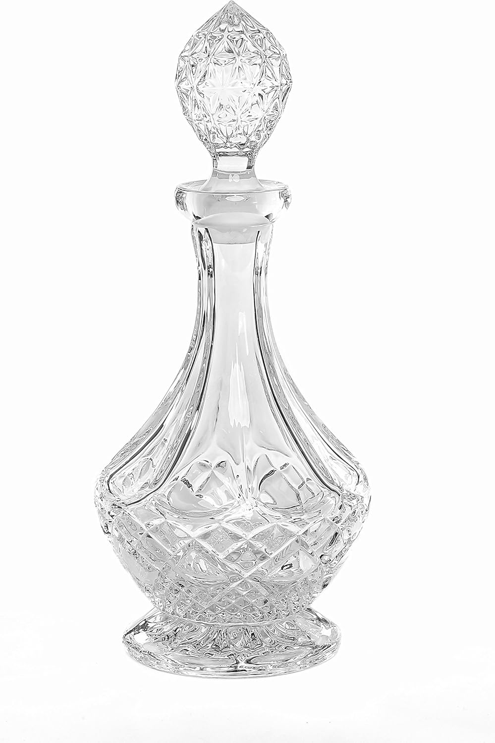 Amlong Crystal LeadFree Crystal Liquor Decanter with