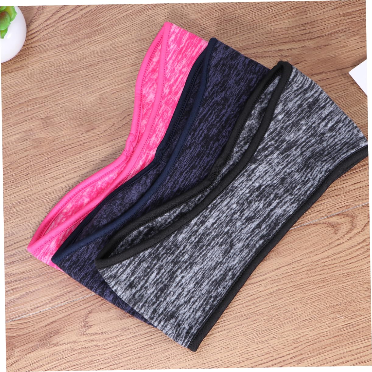 GALPADA 9pezzi Fascia Antiscivolo Pilper Orecchie Scaldini Per Sport All Aperto Da Blu Per Corsa Yoga e Attività Invernali