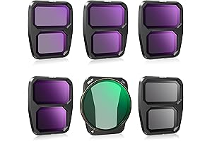 STARTRC ND Filters Set for DJI Air 3 Accessories (UV, CPL, ND8, ND16, ND32, ND64)
