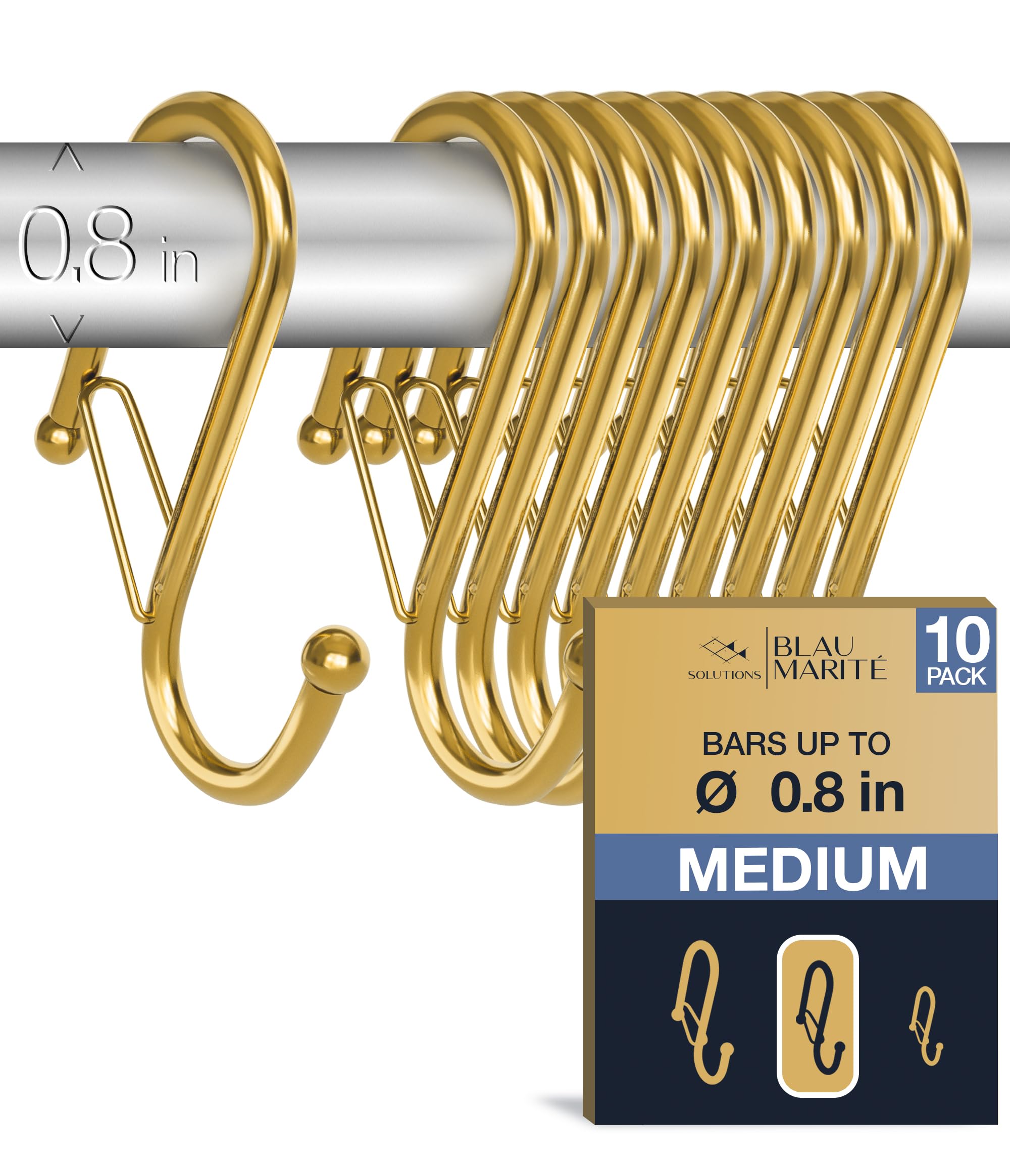 Heavy-Duty S Hooks - Organize Your Home! -1