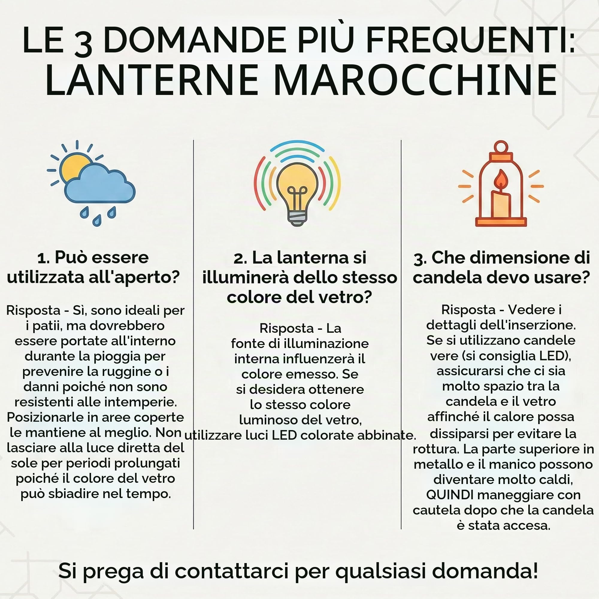 Lanterne in stile marocchino, metallo, Red, medium