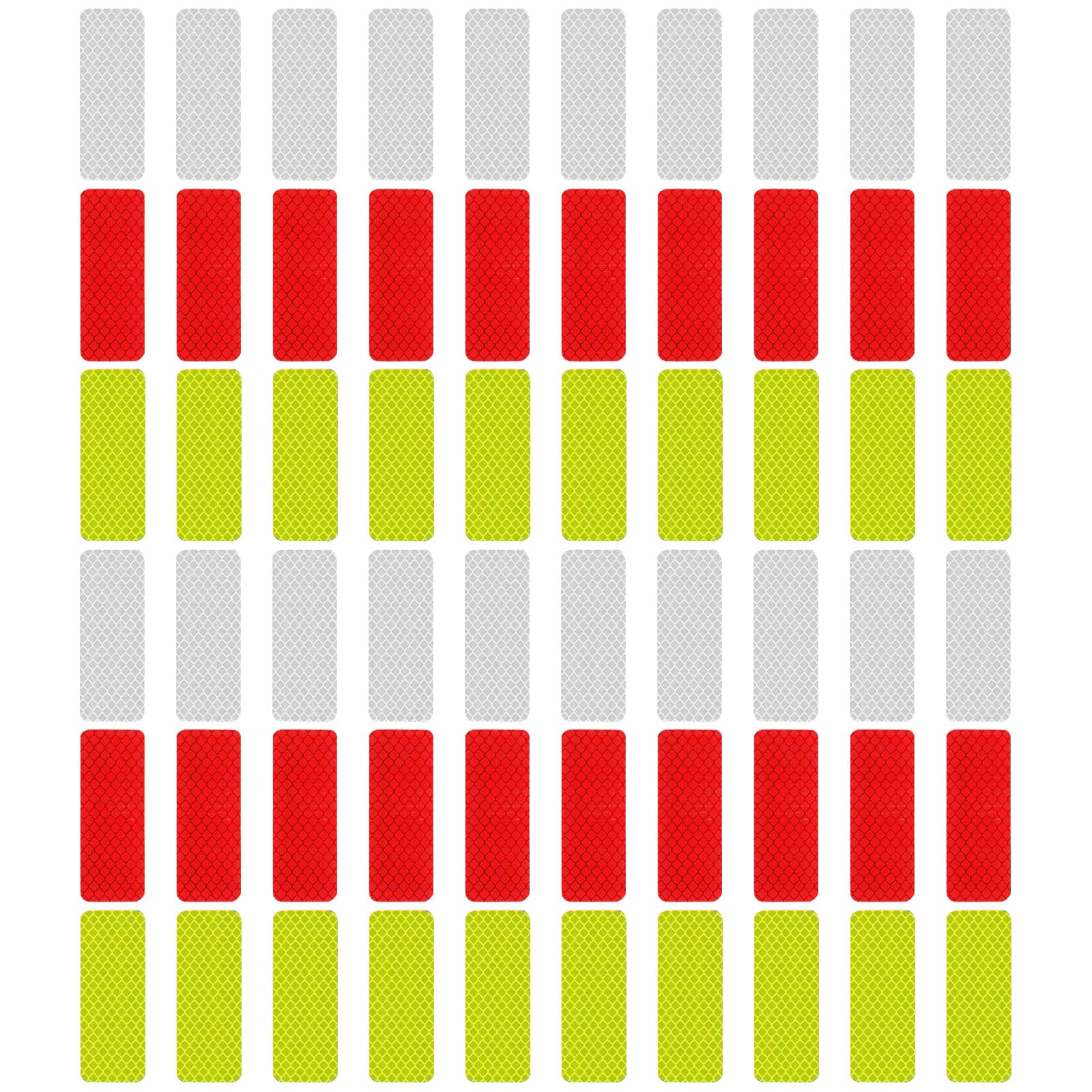 HUANGTNG Bicycles Wheel Frame Reflectors Stickers Reflective Decals Warning Tape Adhesive Waterproof Reflective Stickers