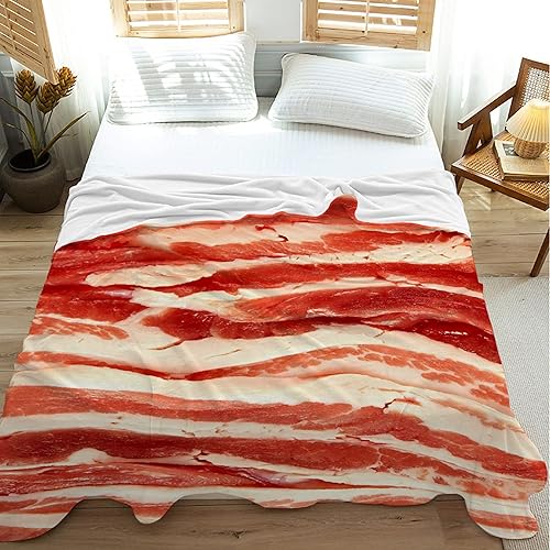 Miniatura 5 de Manta de franela de forro polar súper suave y acogedora Becon manta ligera y cálida para sofá, sala de estar, cama, sofá de viaje, 40 x 30 pulgadas