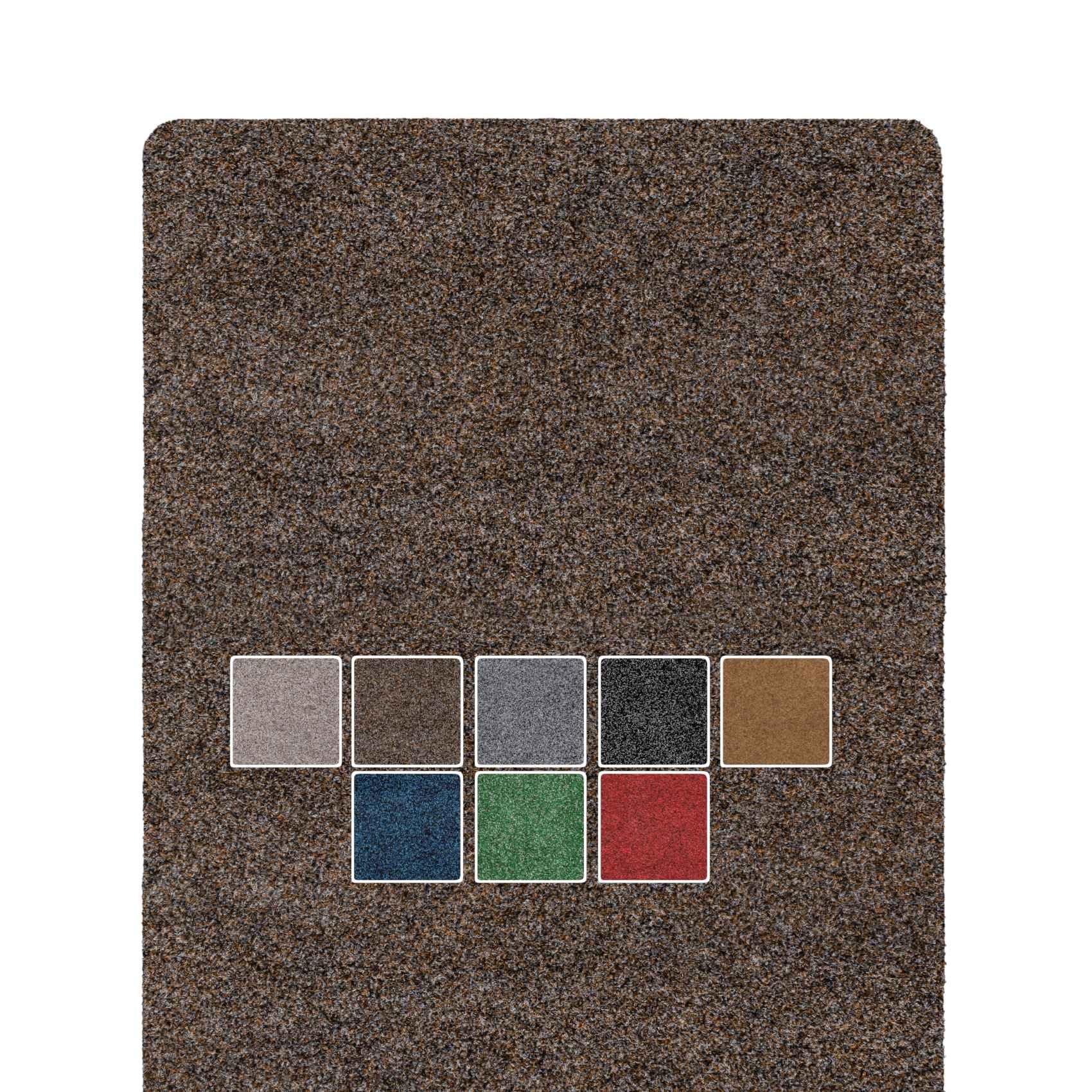 ANRO Fußmatte Schmutzfangmatte Türmatte rutschfest Fußabstreifer abwaschbar robust für Eingang, Haustür, Flur innen & außen Poet Küche, 180 x 60 cm (Rechteckig)