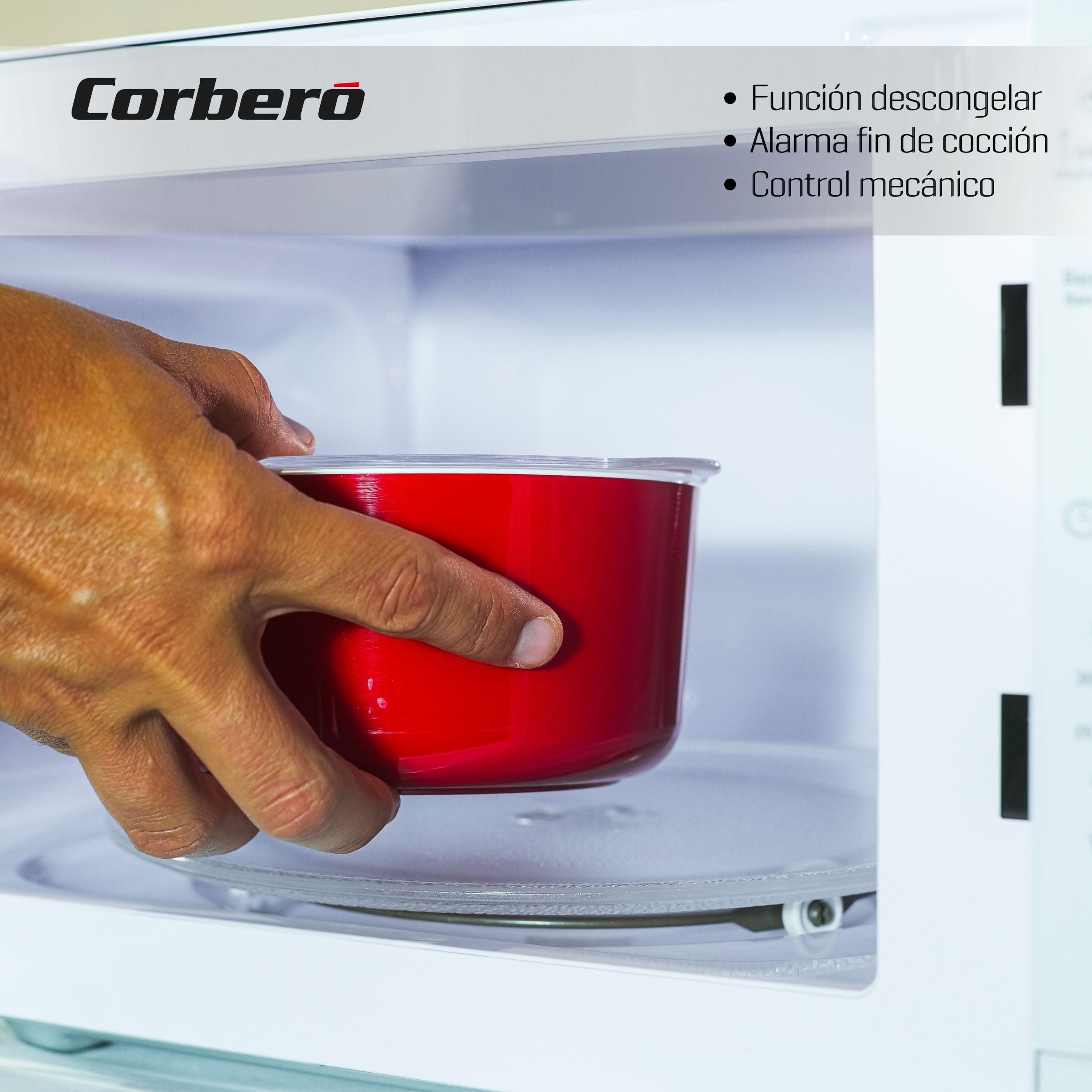 Corberó CMICM4020W Microondas 20L 700W Blanco