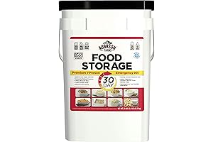 Augason Farms 30-Day 1-Person Emergency Food Supply - QSS Certified