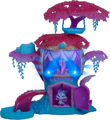 Miniatura 6 de Magic Mixies Mixlings Magic Light-Up Treehouse con revelación de habitación mágica y exclusiva mezcla de magia brillante y varita  Exclusivo de