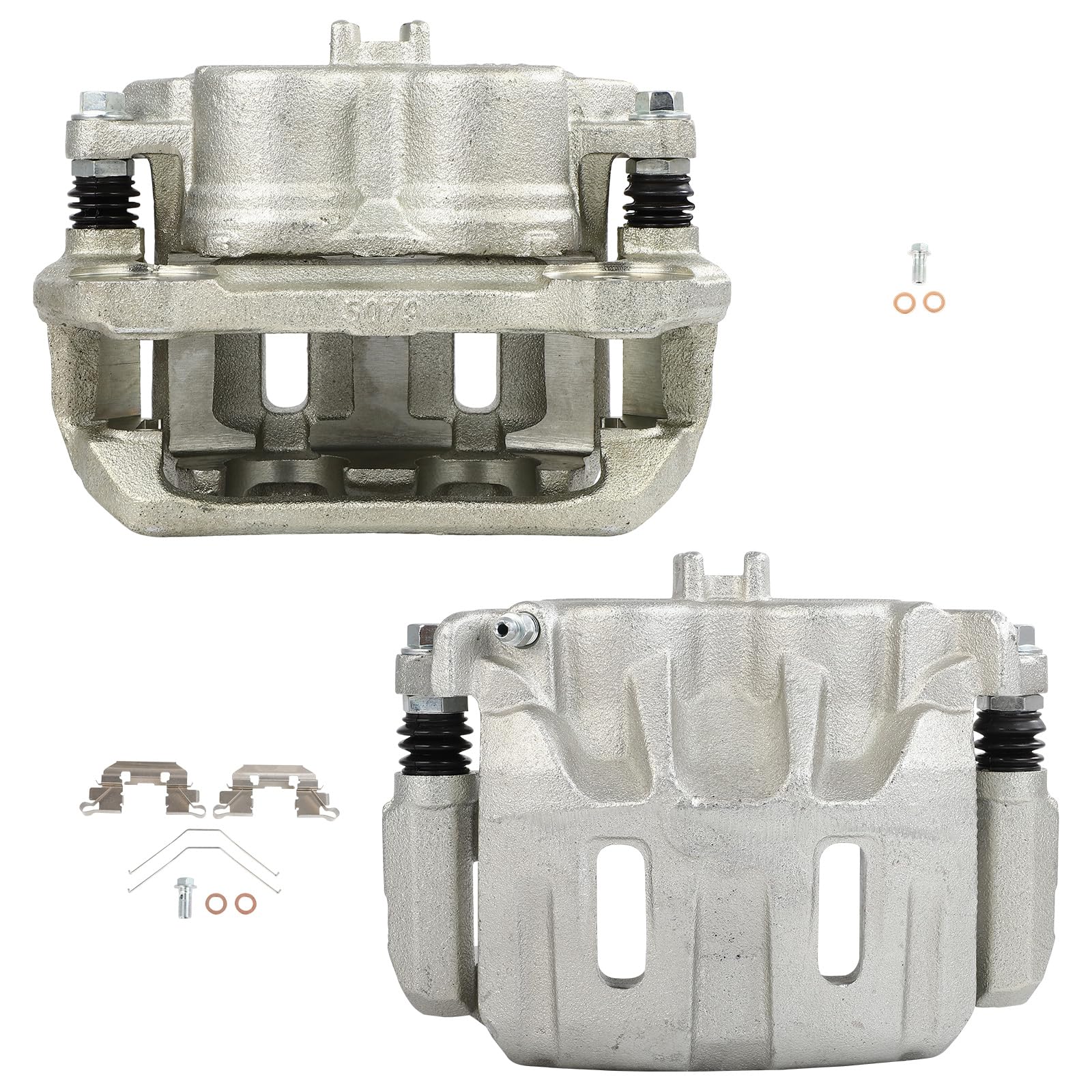 SCITOO - Front Disc Brake Calipers Assembly with Bracket For Honda