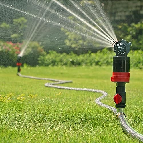 Miniatura 6 de Eden 96998 12 pulgada de flujo de zinc para aspersor de césped (3 unidades), los cabezales de aspersor se venden por separado