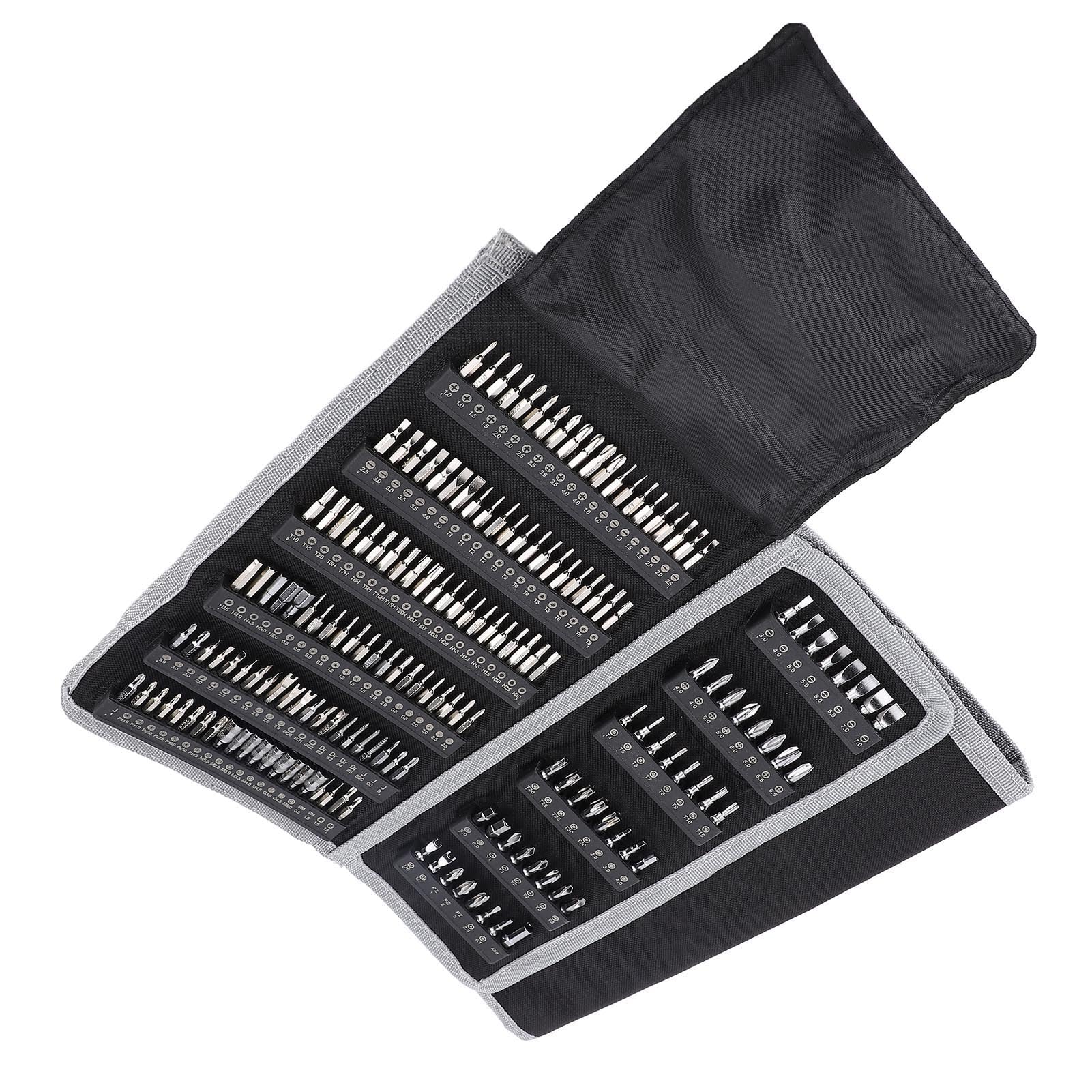 201-in-1-Schraubendreher-Set aus Stahl, präzise Multi-Bits, magnetisches Reparatur-Werkzeug-Set für Heimwerker, Computer, Laptop, PC, Tablet, Kamera