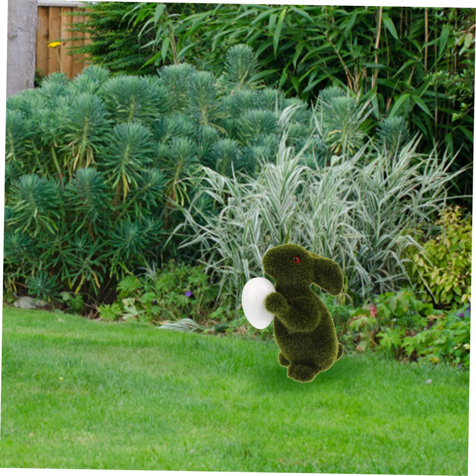 Alipis 5 Pz Coniglietto Di Pasqua Affollamento Figurine Di Coniglio Decorazioni Esterne Arredamento Da Giardino In Miniatura Affollamento Coniglietto Da Tavolo Ornamento Muschio Di
