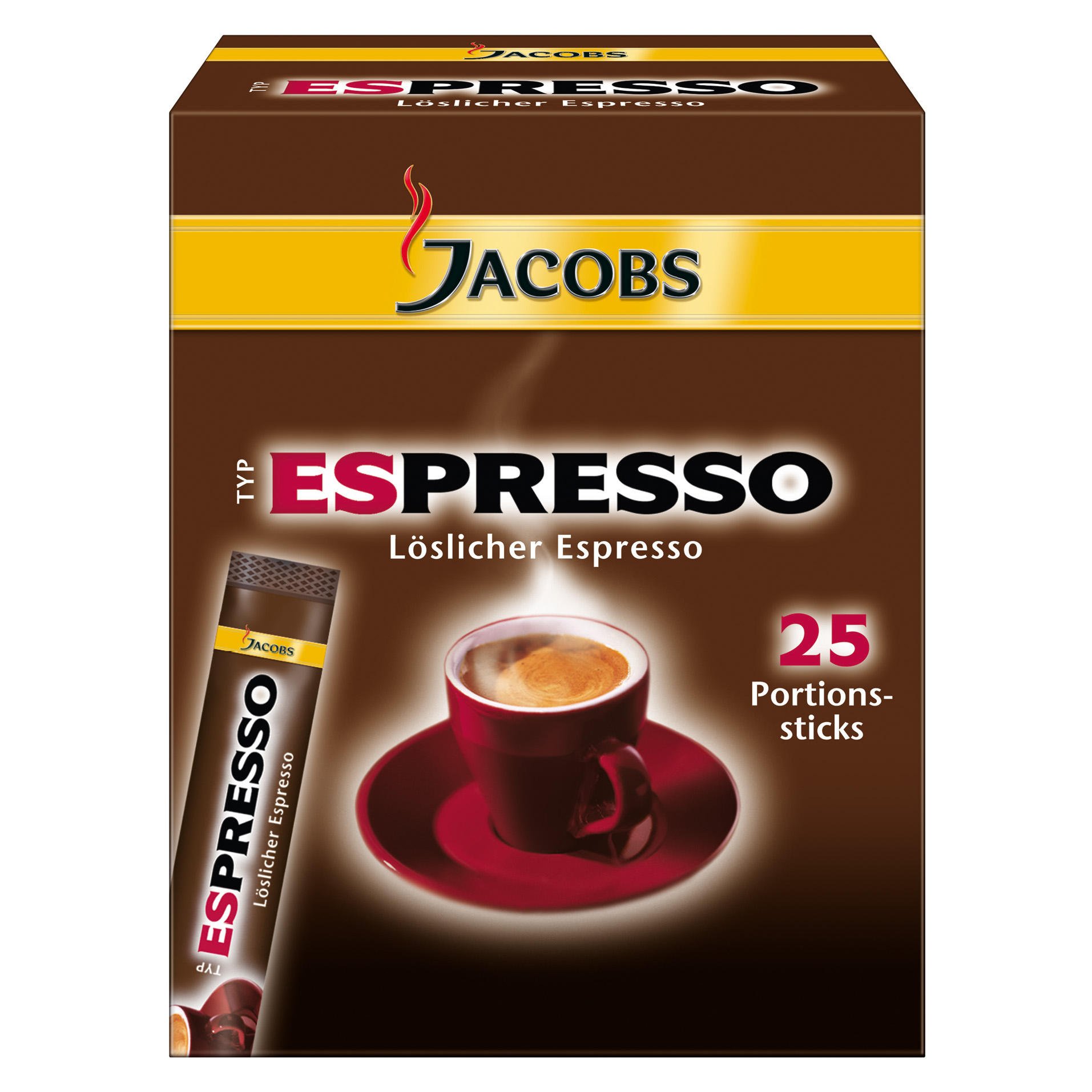 Jacobs Instant Espresso Coffee Sticks 25 Single Servings Buy Online in