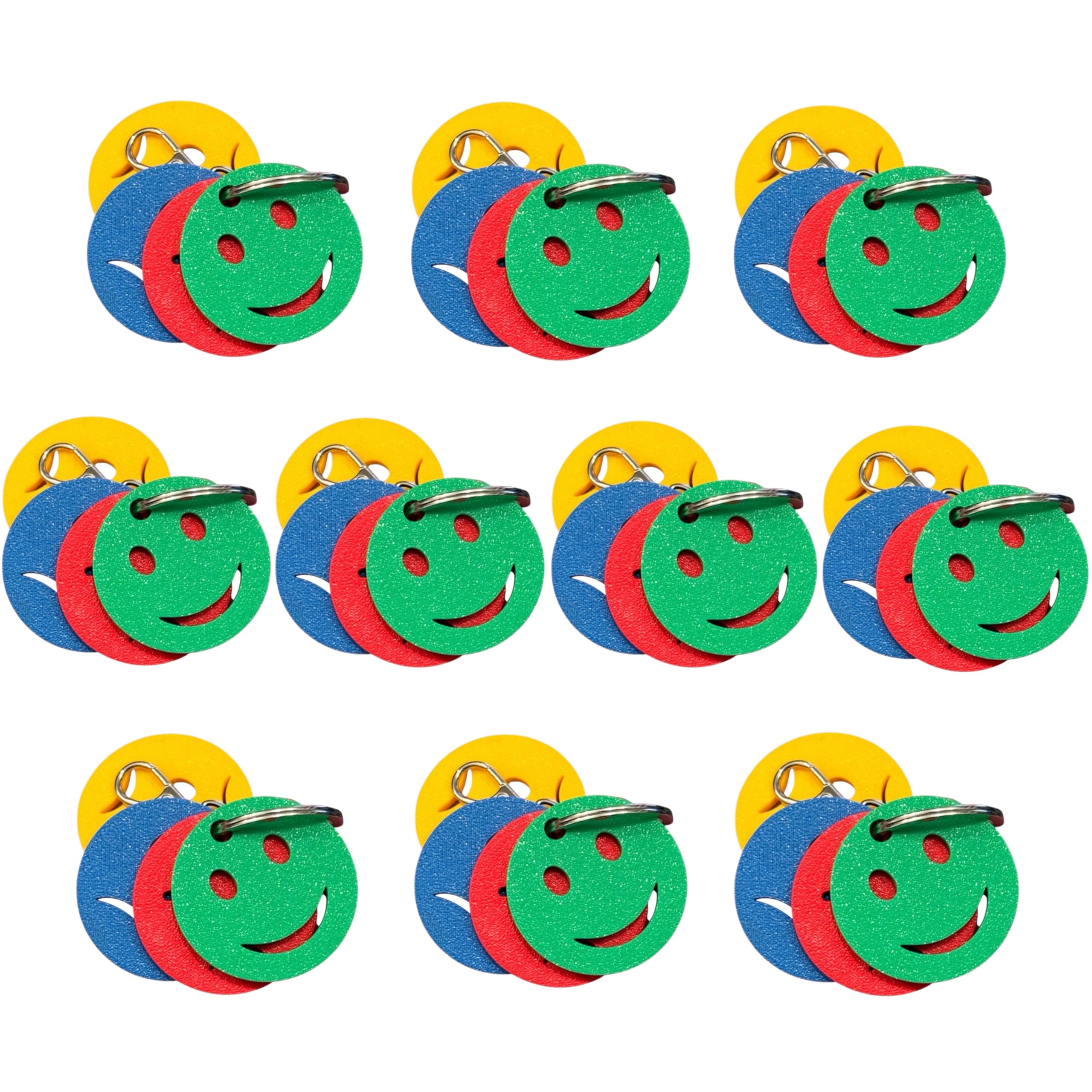 The Original Designed Zones of Regulation Keychains – 4 Colour Coded Mood Discs Teaching Aid | Emotional Regulation | SEN Communication Tool | Bulk purchase options for schools available (Pack of 10)