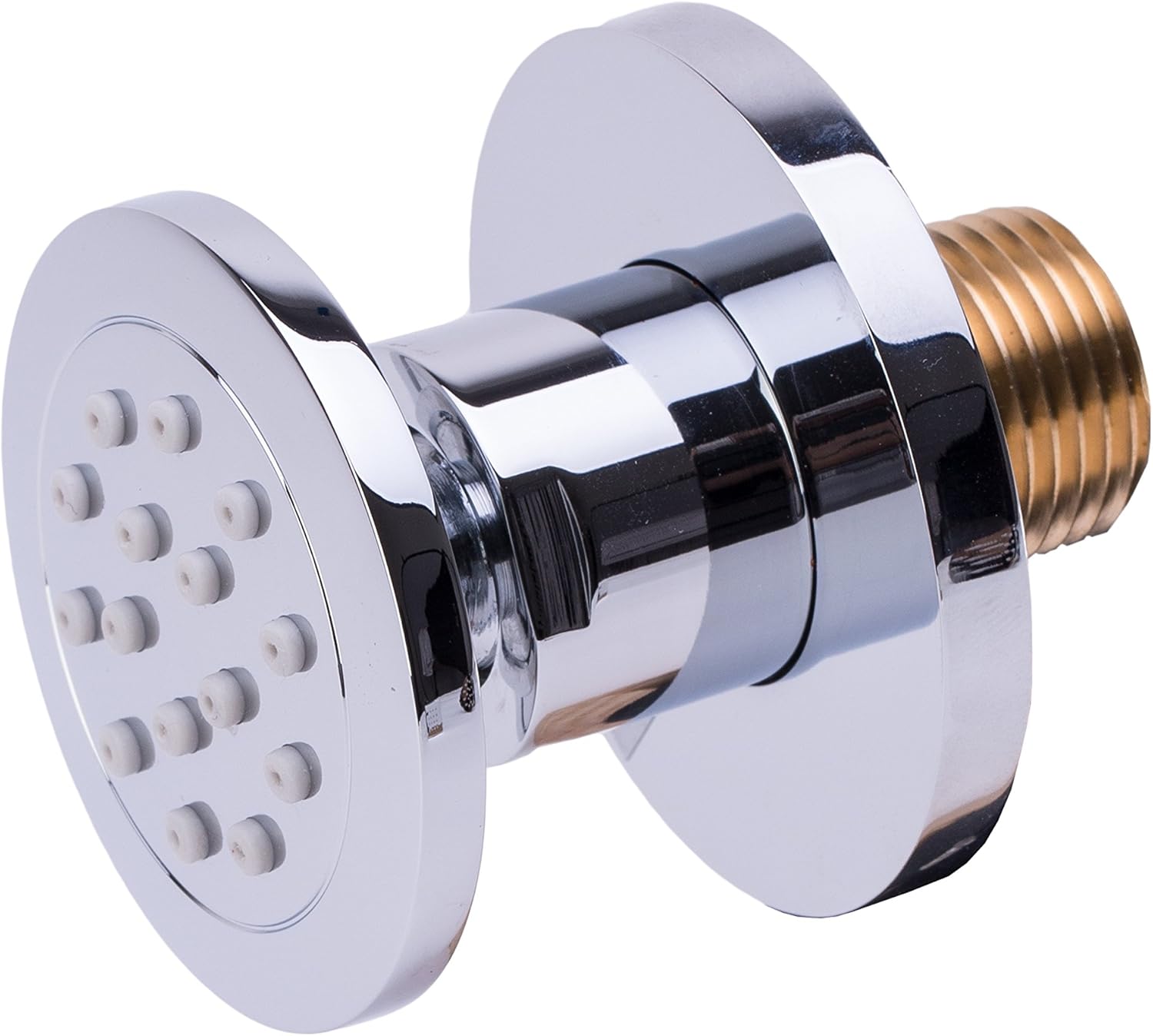 BAI 0199 Adjustable Round Shower Body Jet in Polished Chrome Finish