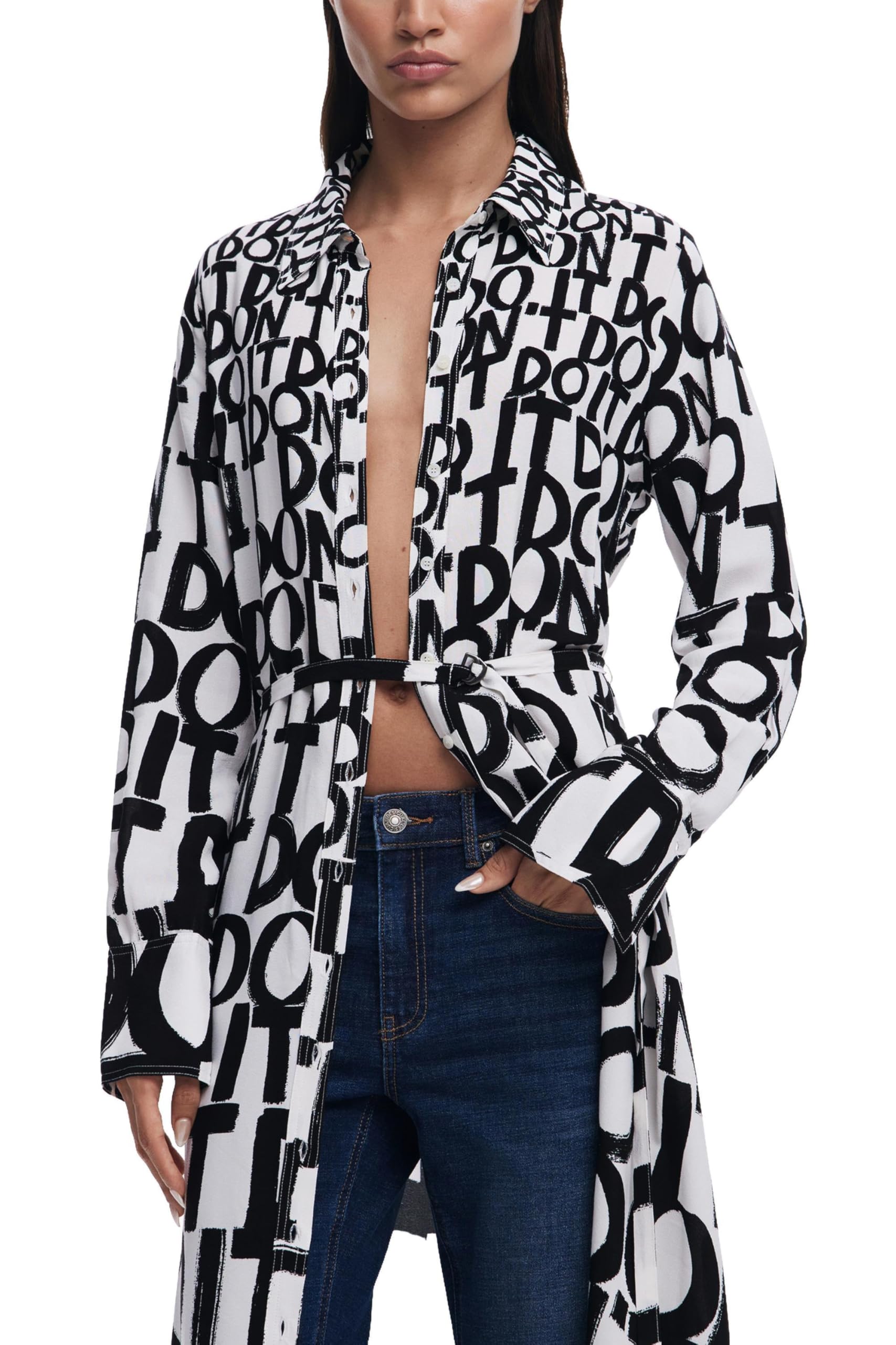 Desigual Vest_Tripoli Casual Dress Mujer