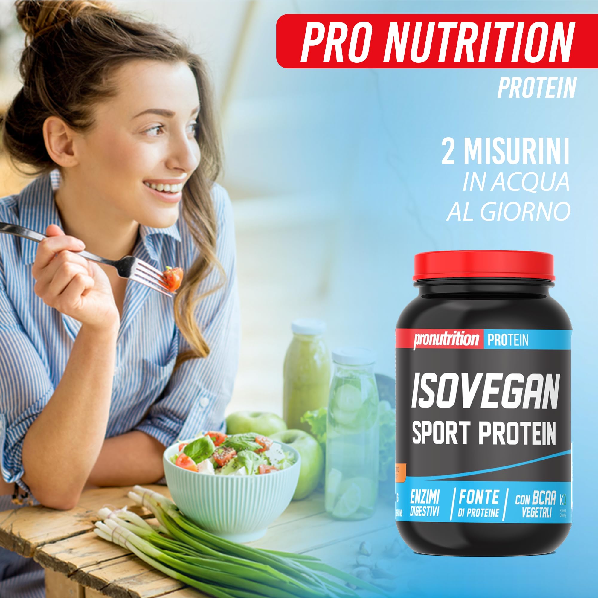 Iso Vegan Sport Protein Biscotto 908gr