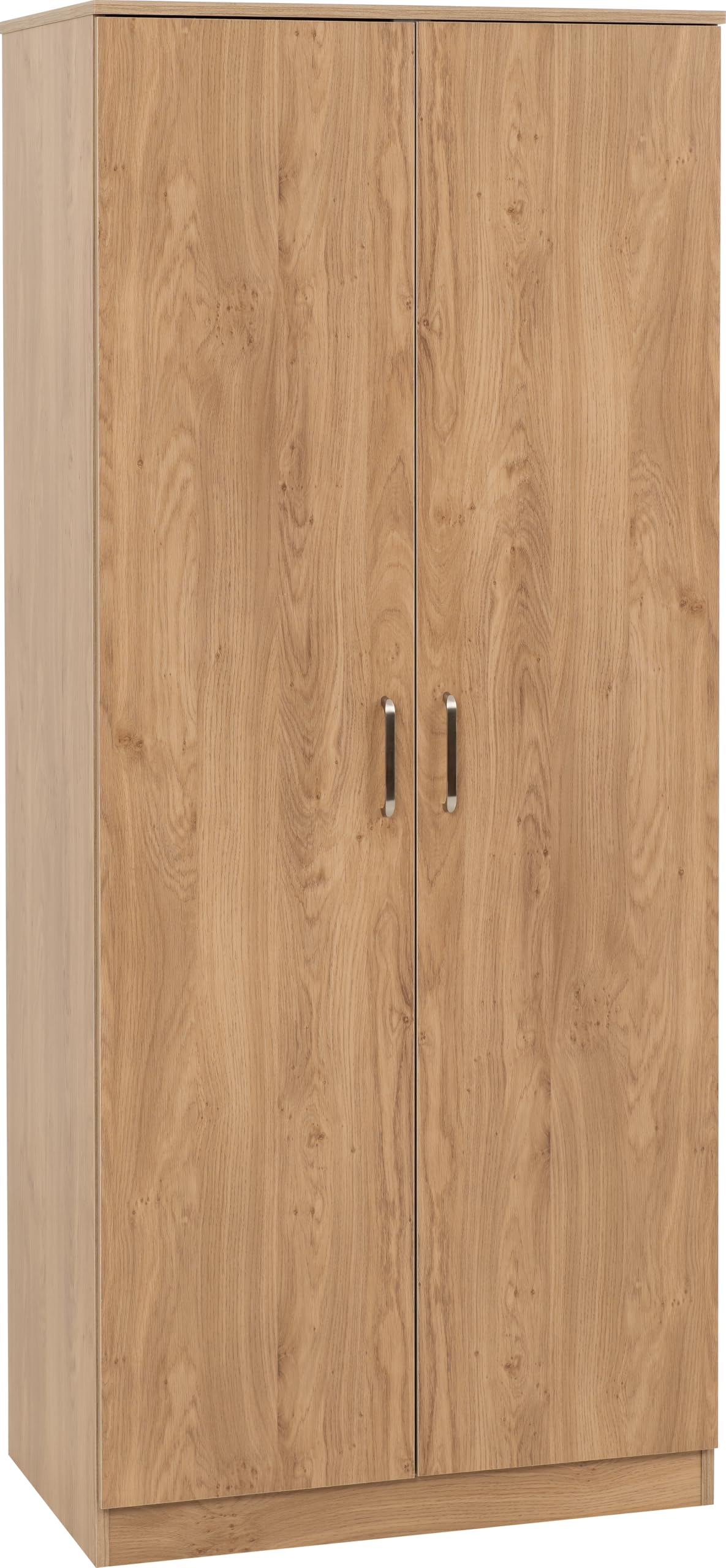 Seconique Dakotia 2 Door Wardrobe Light Oak