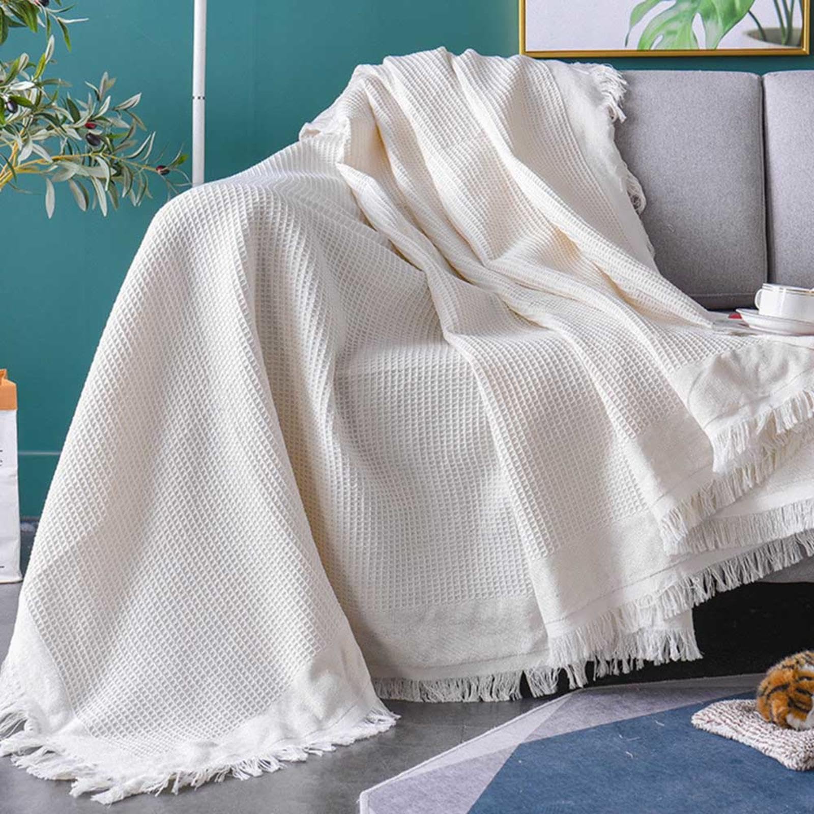 Canapé Couverture Housse de Canapé Imperméable Anti-fouling Anti-dérapant Canapé Protection Chien Scratch Protection Cat Multi-usages Couvre canapé,E-230x340cm