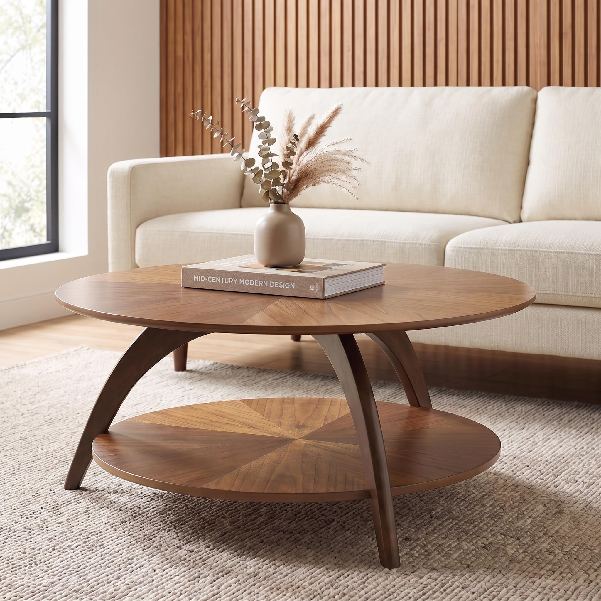Amazon.com: Martin Svensson Home LAX Mid Century Wood Coffee Table