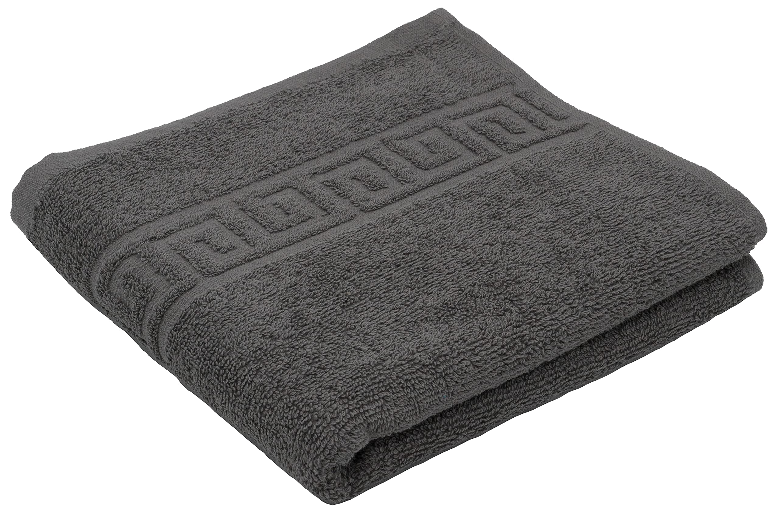 LIGHT TURQUOISE 2 X BATH TOWELS SET, 70X140 LARGE SIZE 100% NATURAL COTTON 500 GSM THICK ABSORBENT TOWEL, HOTEL QUALITY RINGSPUN — view 118
