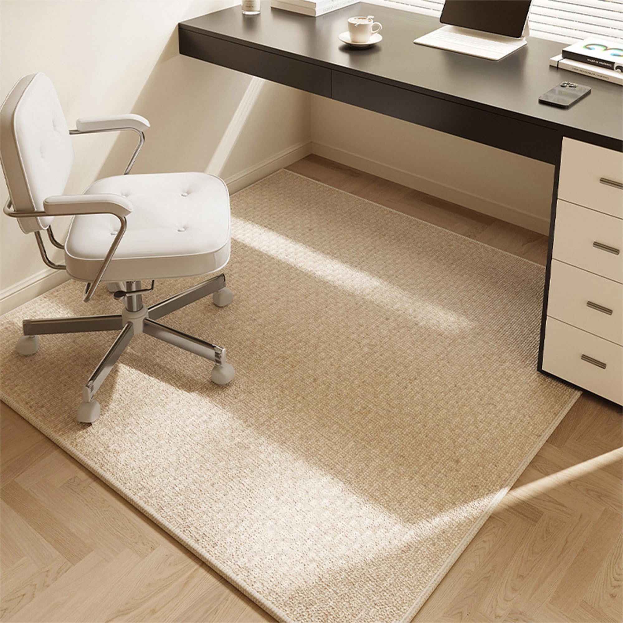 Stuhlmatten, rutschfeste Hartbodenschutzmatten, Gaming-, Rollstuhl- und Computerstuhl-Matten für Zuhause und Büro (160 x 120 cm, Stil 3)