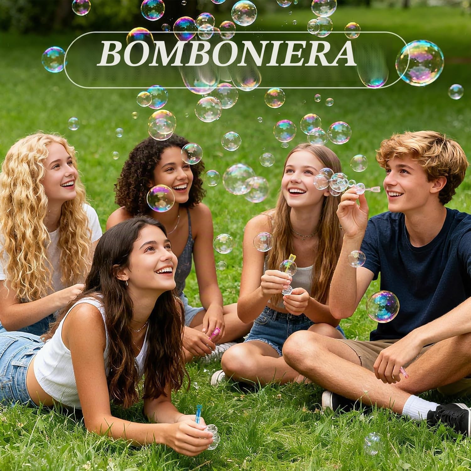 24 pezzi Bolla Giocattolo per Bambini,Set di Bolle di balene,Bolle di Sapone per Bambini,Bolle di Sapone Giocattolo,Bacchetta Bolle di Sapone per Matrimonio, Compleanno, Feste in Giardino