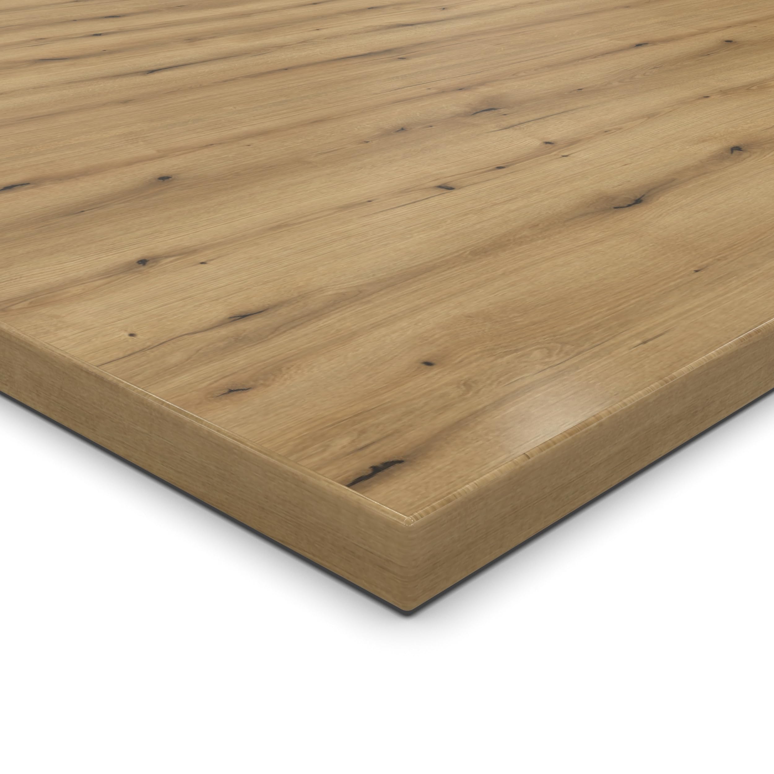 AUPROTEC Dekorplatte 19 mm Eiche Evoke Coast 90x10 cm – rundum ABS-Kante, pflegeleicht & robust für Regale, Möbel, Innenausbau