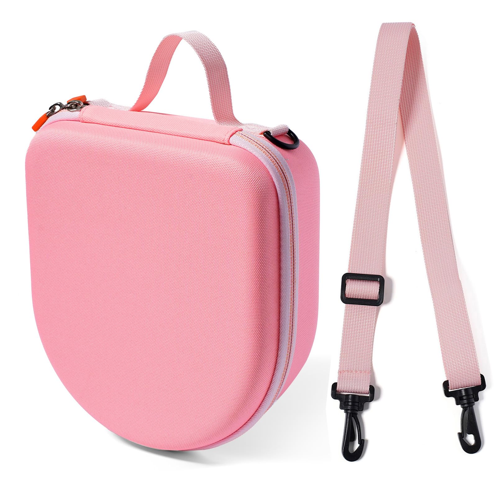 WannaBi Travel Case Holder for Yoto Mini Player, Headphone, Audiobook Cards - Protective Storage Organizer Carrier with Adjustable Shoulder Strap for