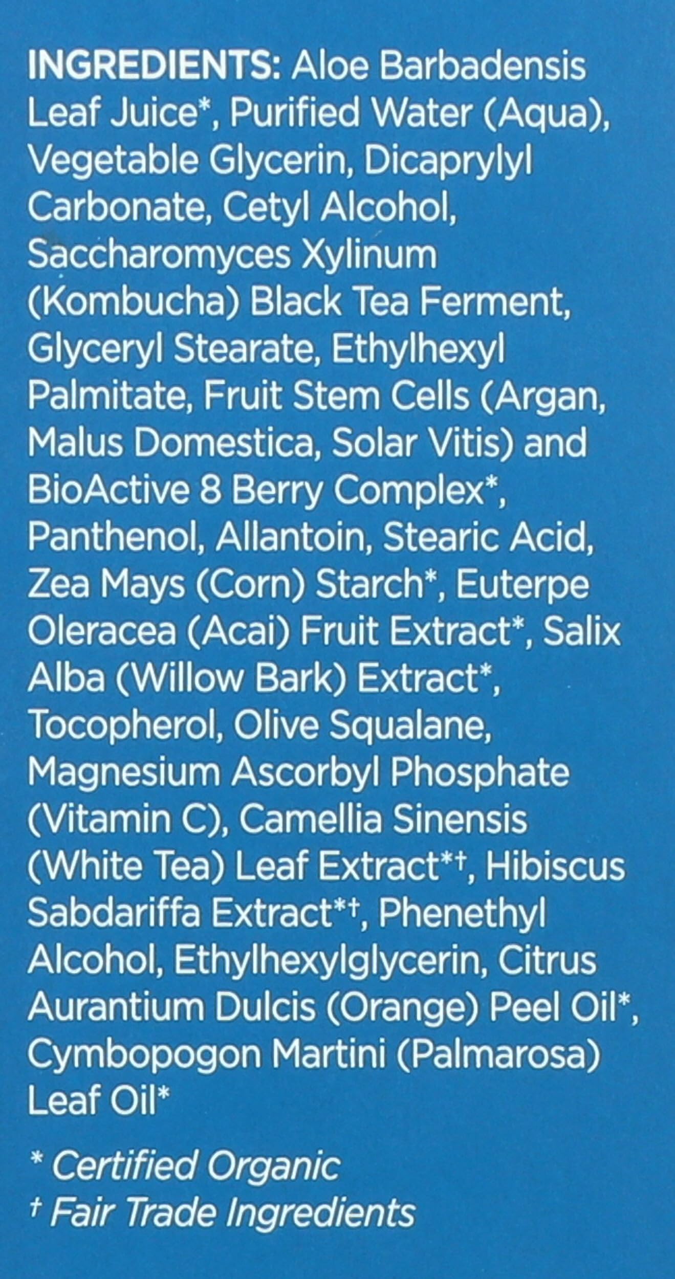 ANDALOU NATURALS Acai+Kambucha Oil-Free Moisturizer 58ml