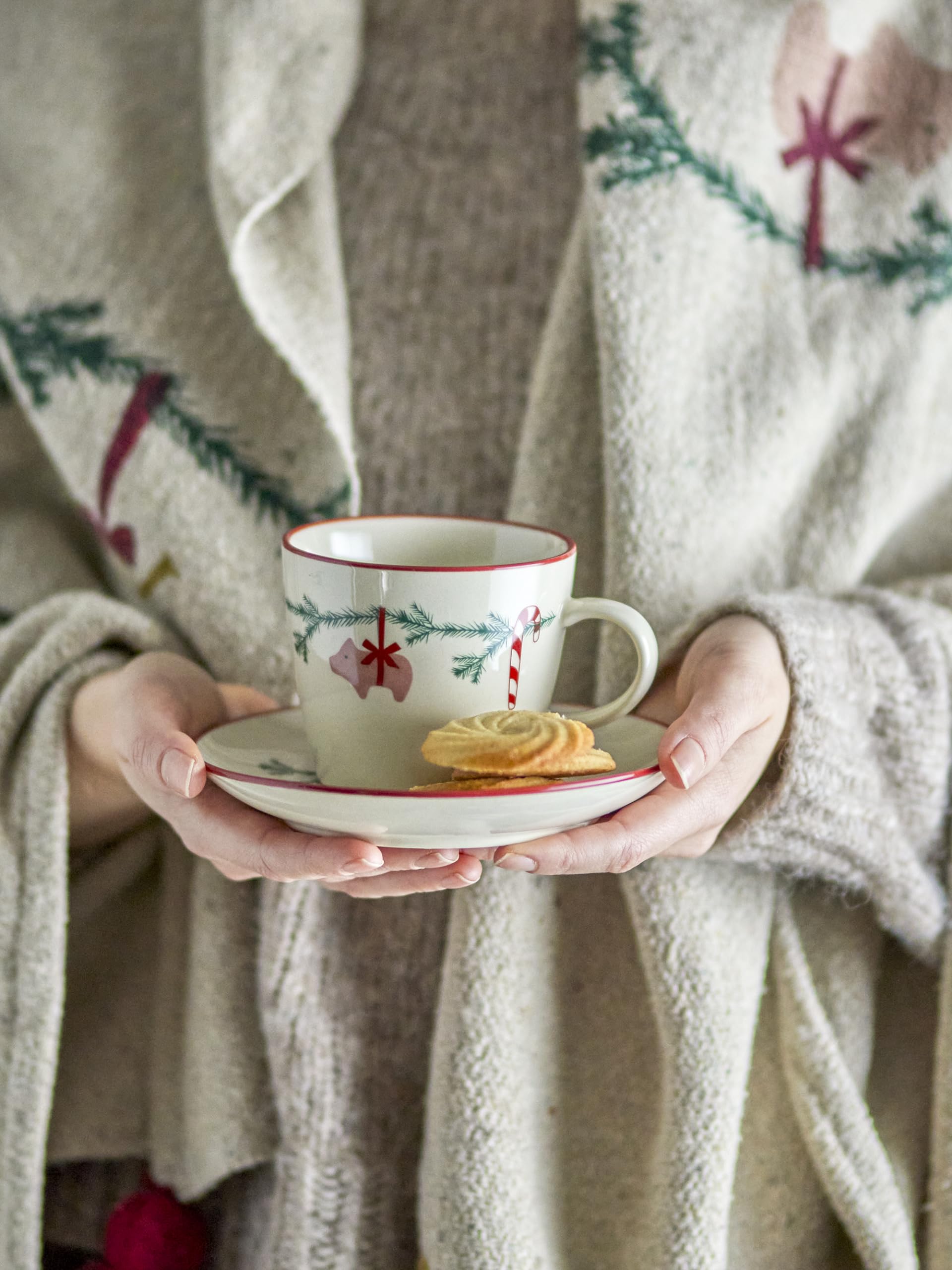 Bloomingville thee of koffie mok - bruin