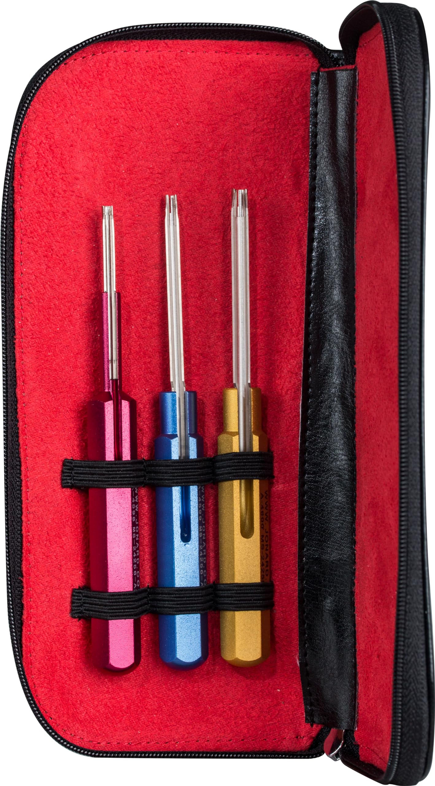 Jonard Tools KA-260 3 Piece Insertion Tool Kit with Leather Case