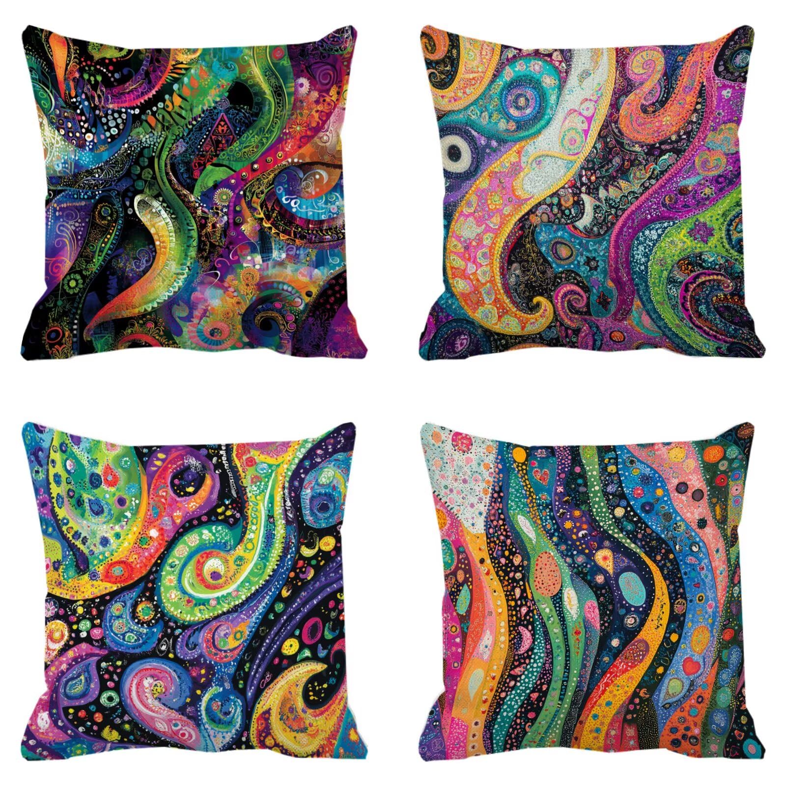 Taie d'oreiller coussin canapé 40x40 housse décoration maison usine