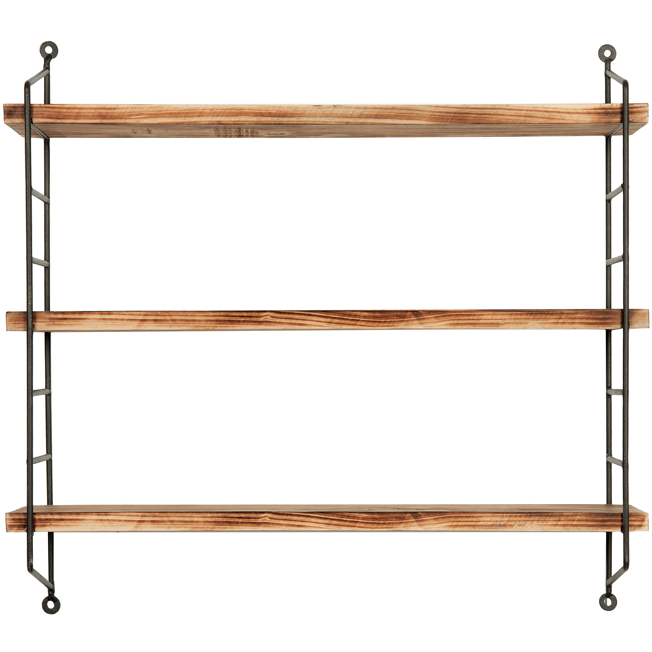 Amazon.com: MyGift 23-Inch Modern Floating Shelves Industrial 