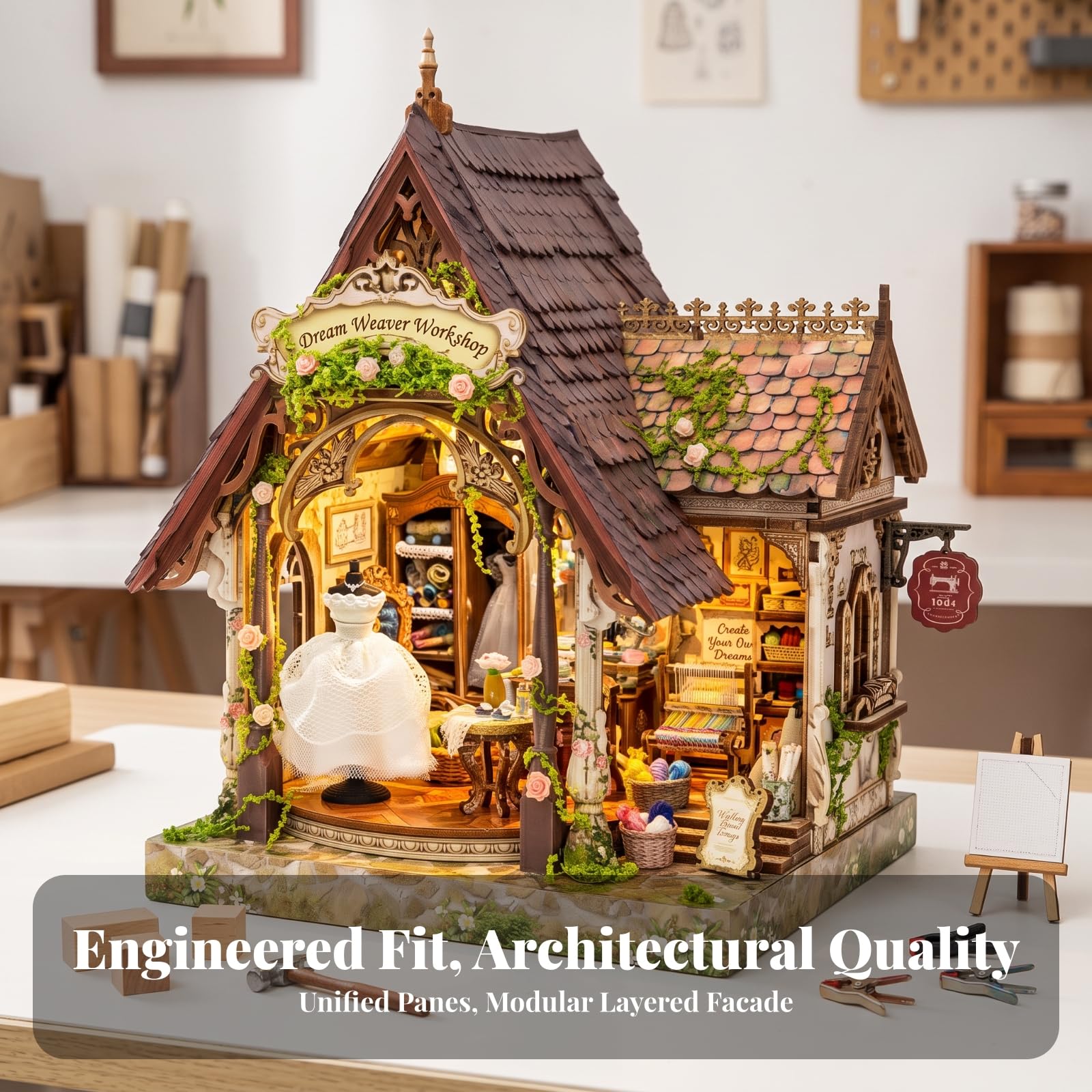 Maqueta Madera para Montar 3D