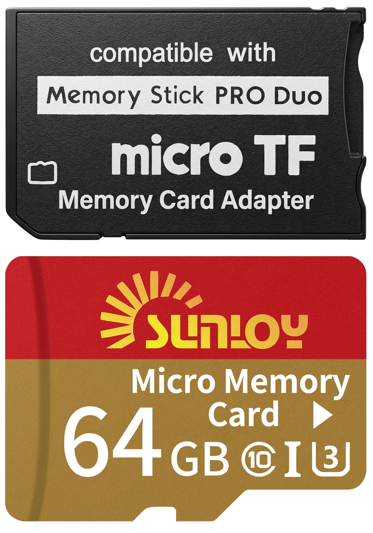 Amazon.com: PSP Memory Stick Adapter with 64GB Micro SD Card