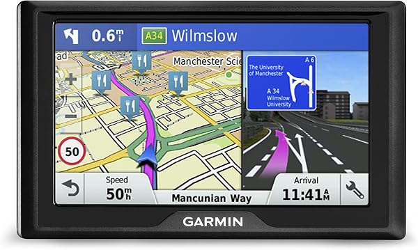 Garmin Drive 40LM 4.3-Inch Satellite Navigation System with Lifetime Map Updates for UK and Ireland - 1