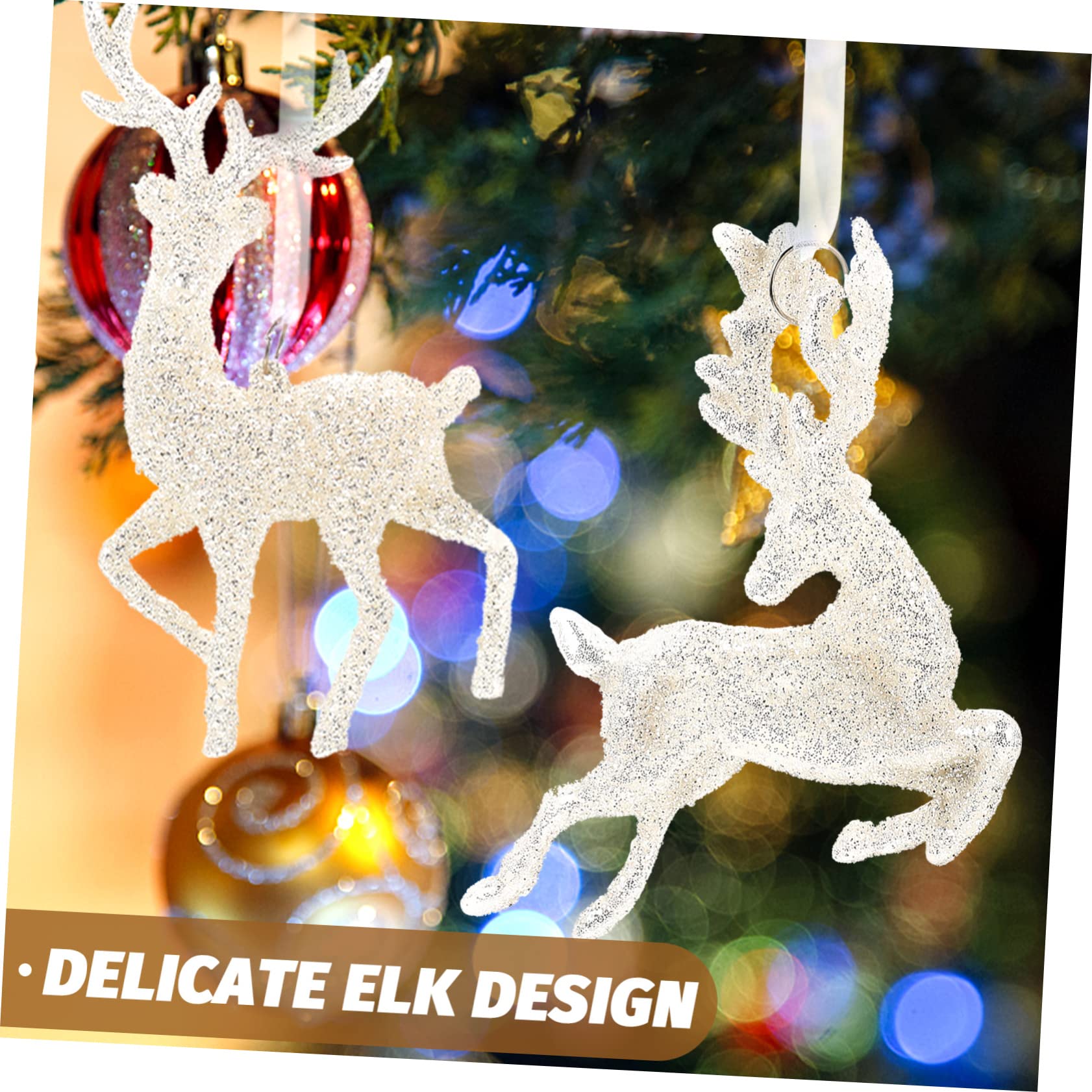 Didiseaon Pendentif De Noël Ange Transparent Décorations De Noël