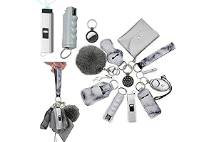 Women's Safety Keychain Set: All-In-One Protection and Convenience