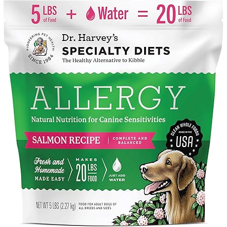 Dr. Harvey's Vet Recommended Salmon Recipe for Dogs with Allergies