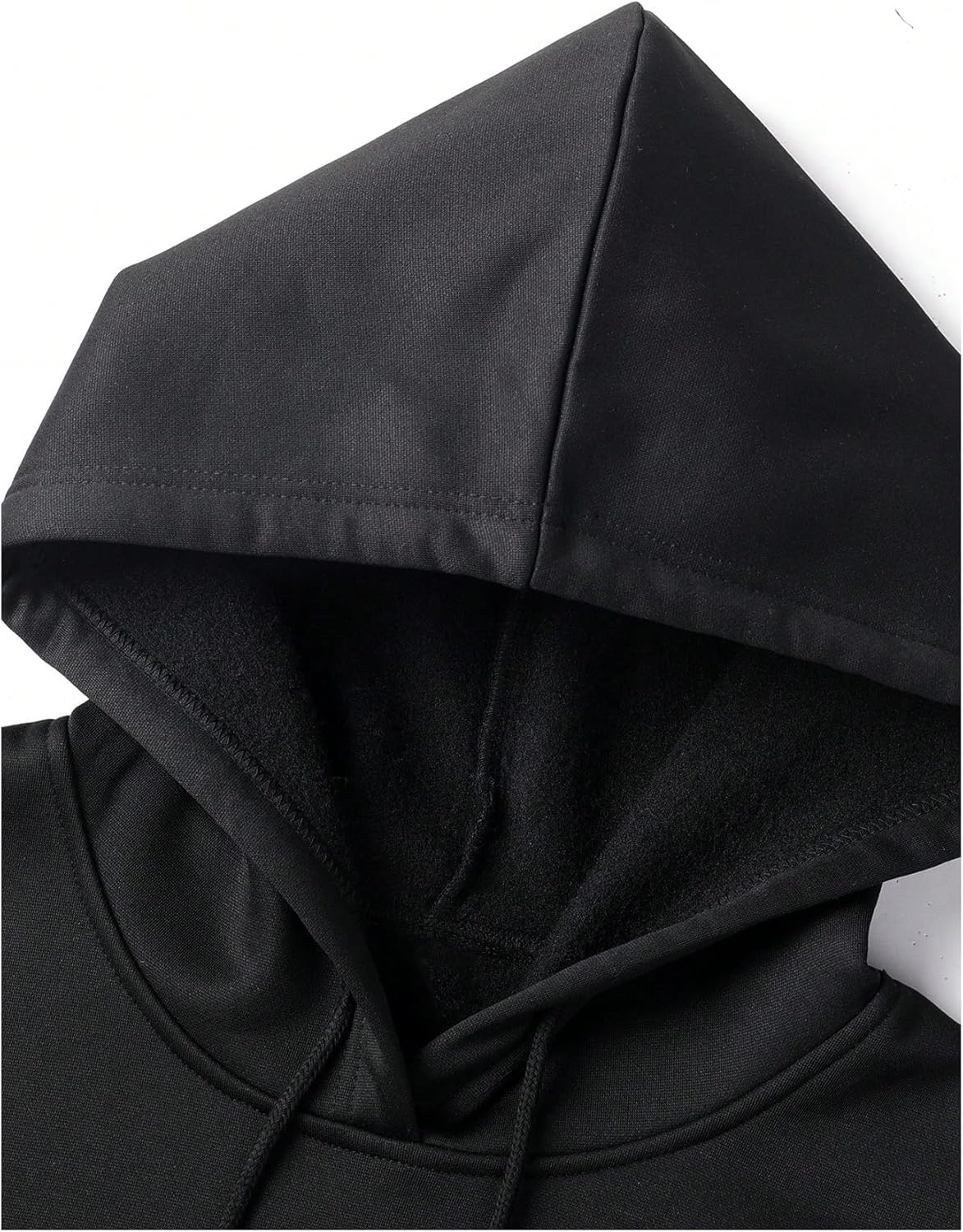 Men's Basketball Print Pullover Sweatshirt Long Sleeve Hoodie Y2K Baggy Tops with Pocket - Image 4