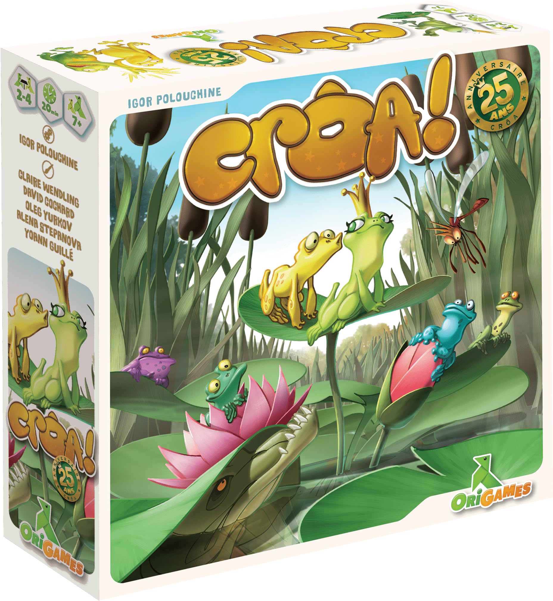 Jeu de stratégie Origames Crôa ! 25 ans