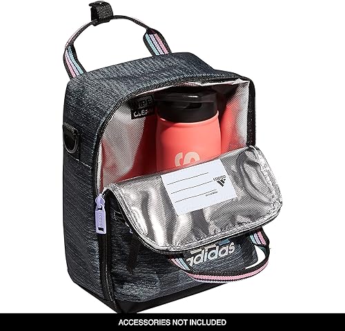 Miniatura 3 de adidas Bolsa de almuerzo para escuadrón Ambient Sky AzulBlanco Bolsa de almuerzo aislada Squad