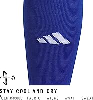 Vista 26 de adidas Rivalry Soccer 2.0 OTC, Workout Compression Socks-Over The Calf Negro/Blanco