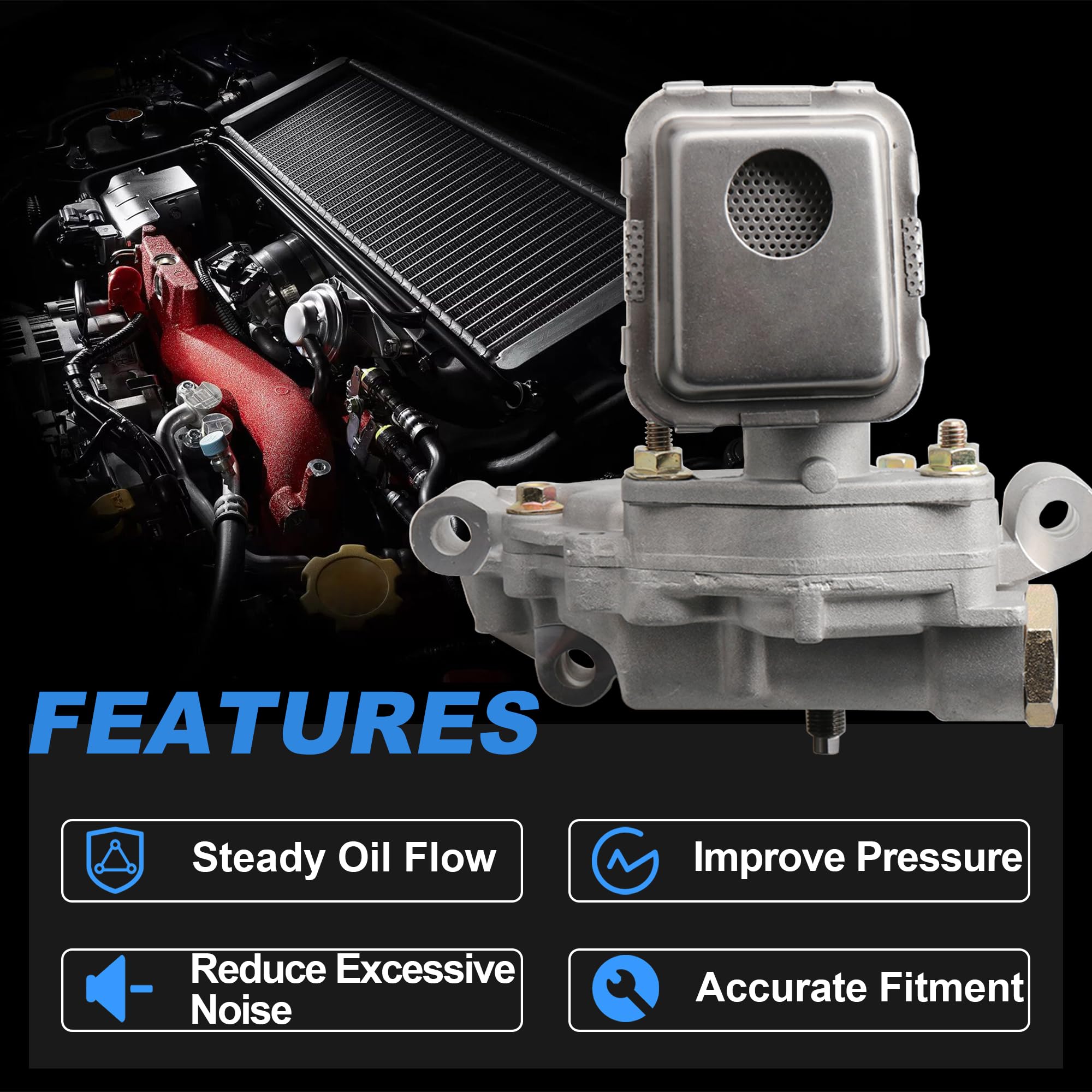 Amazon.co.jp: VIPCAR 03032 オイルポンプ トヨタ '2AZ-FE' [2.4L L4