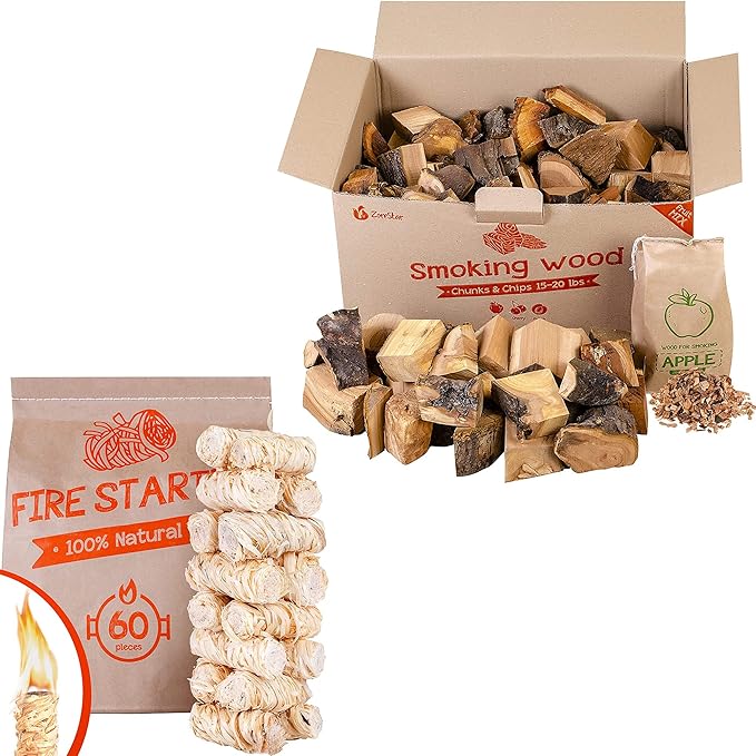 Fire Starter 60+ pc XXL Size Сharcoal fire Starters