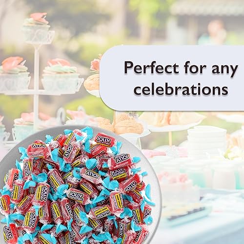 Miniatura 4 de Fruit Punch Jolly Ranchers - Bolsa de caramelo duro a granel de 1 libra, Jolly Rancher Red, Jolly Ranchers a granel, caramelos Jolly Rancher, solo