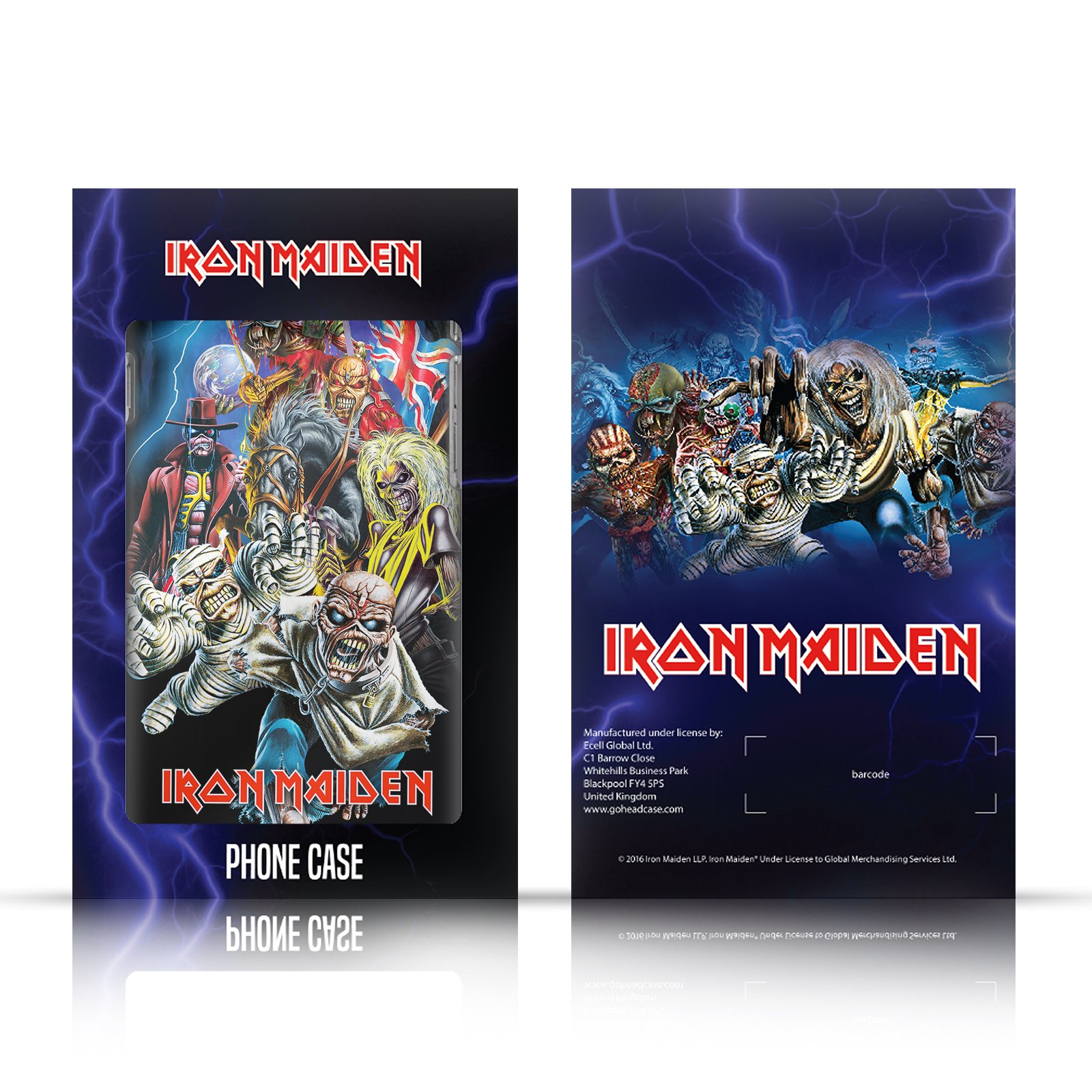 Head Case Designs Licenza Ufficiale Iron Maiden Live After Death Tour Custodia in Gel [Protezione di Grado Militare] Compatibile con Samsung Galaxy S24 5G E Compatibile con MagSafe