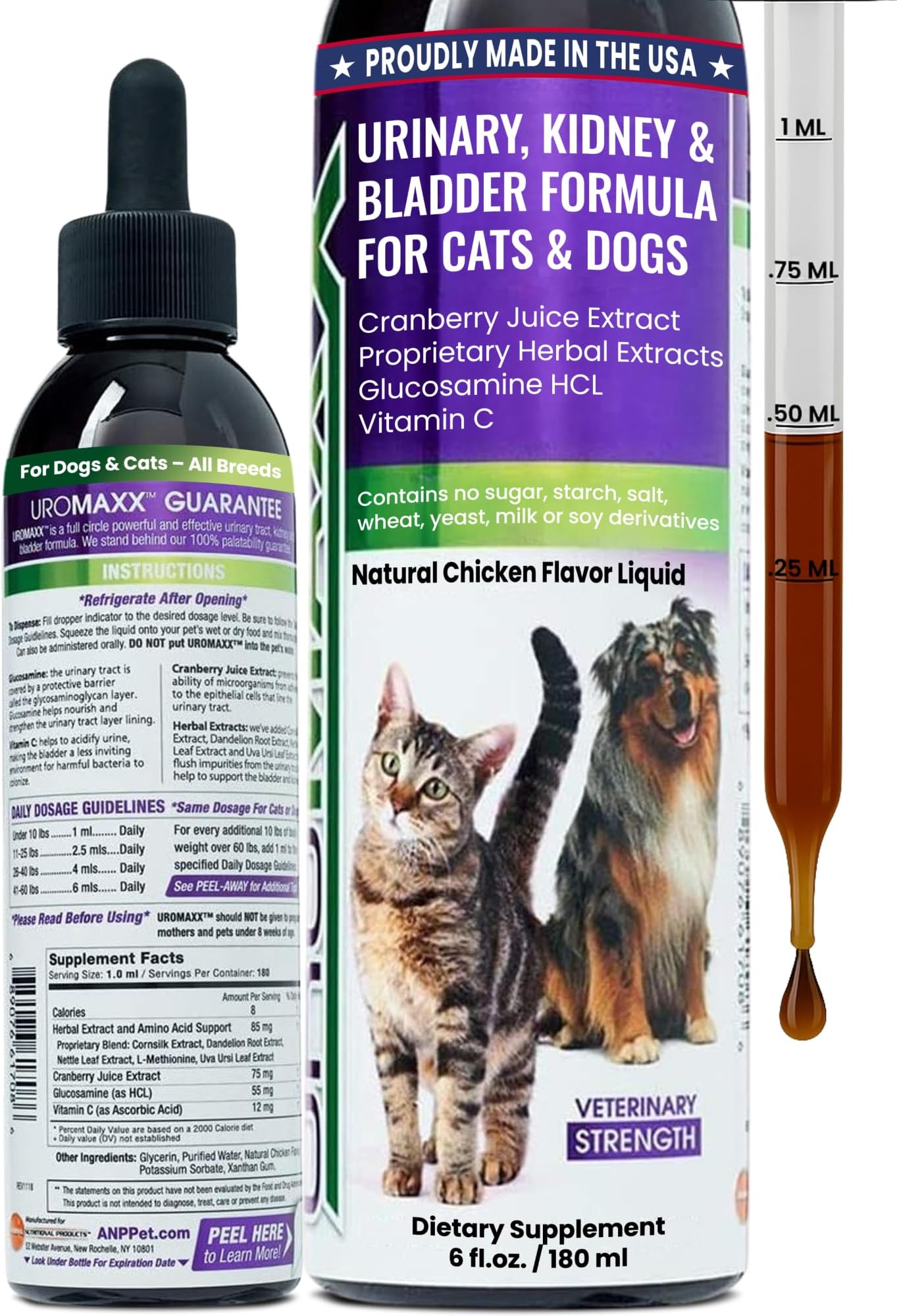 Urinary Tract, Kidney & Bladder Formula for Cats and