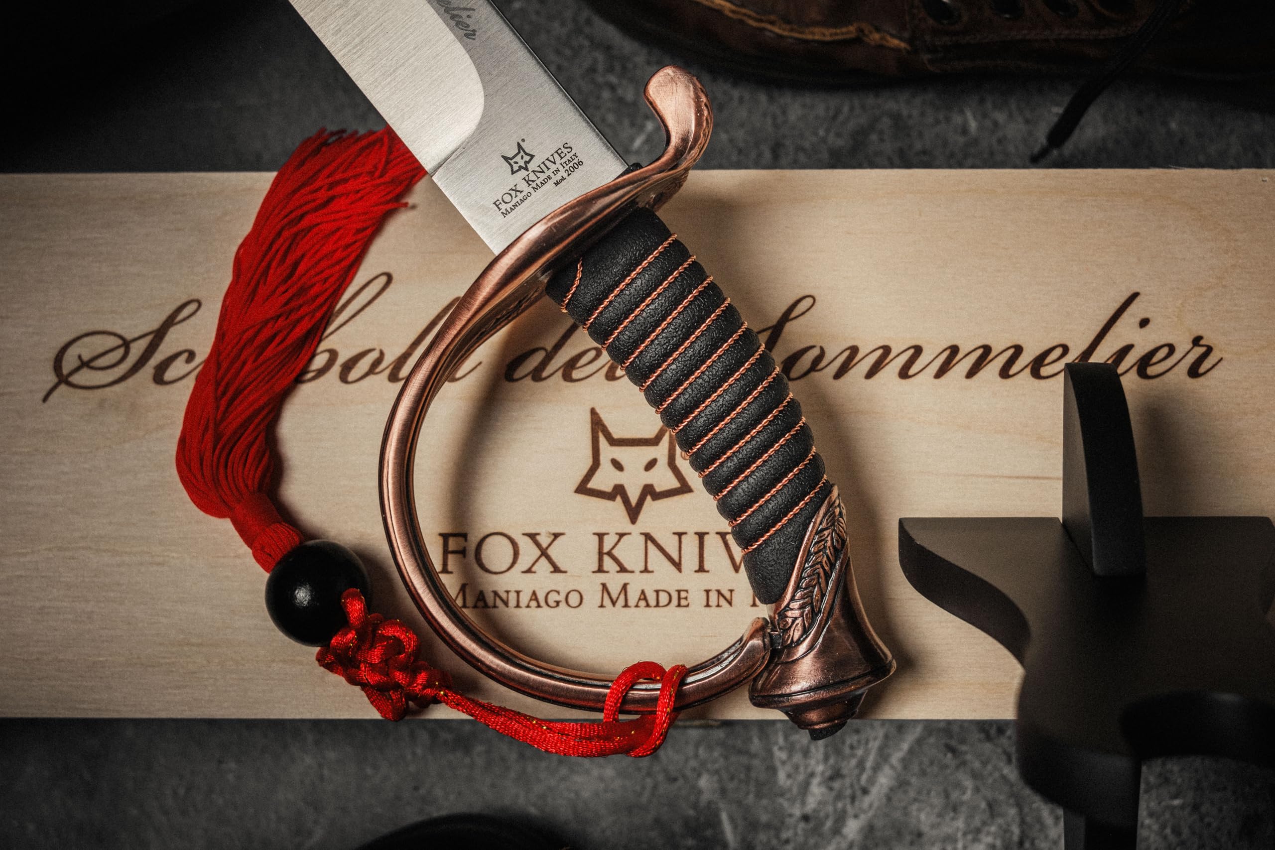 FOX Sciabola del Sommelier Manico Bronzo