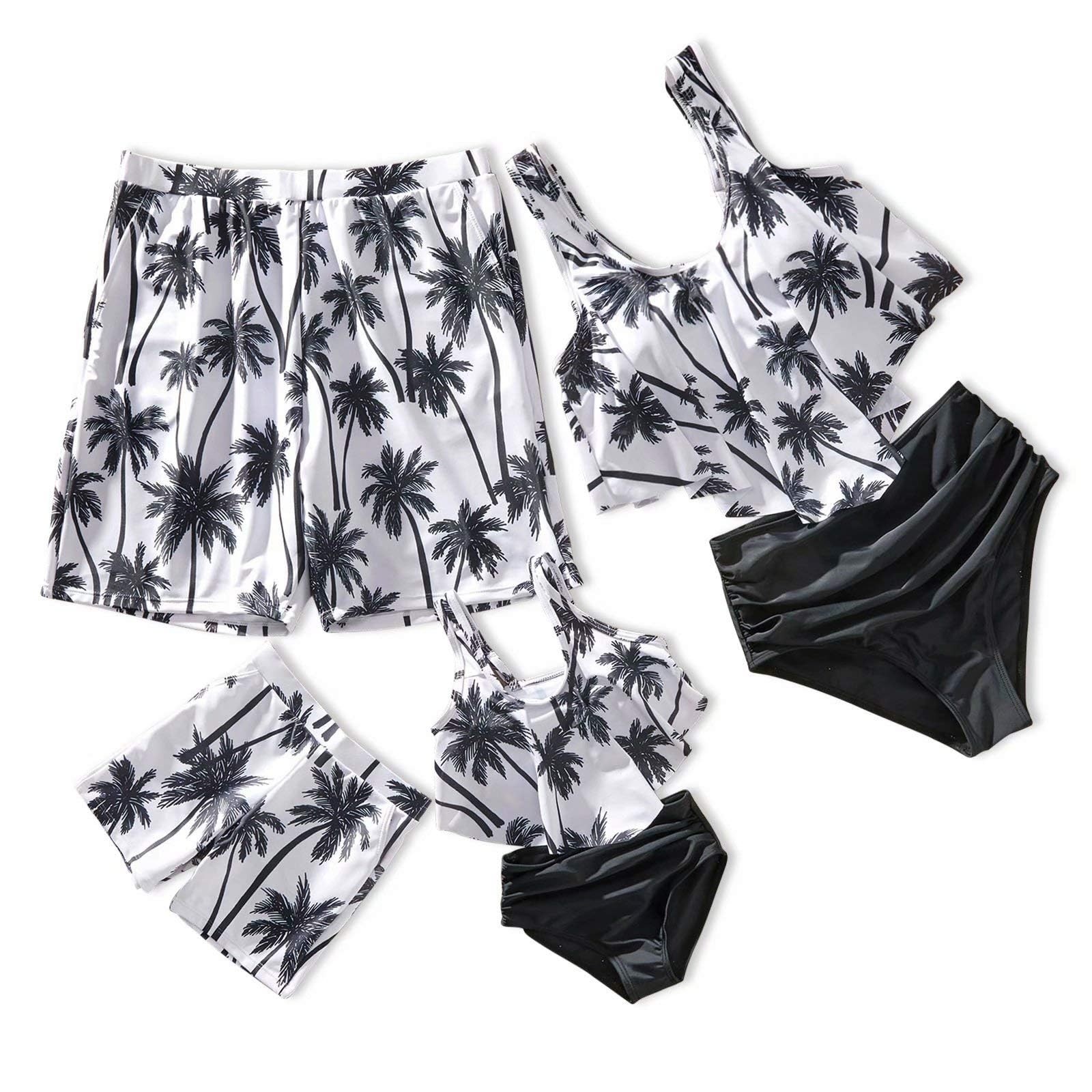 IFFEI Tankini Ruffle Set